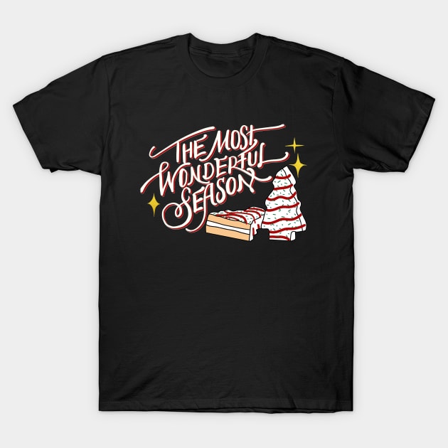 Tis The Season Little Debbie Christmas Tree Cakes T-Shirt Tis The Season Little Debbie Christmas Tree Cakes T-Shirt