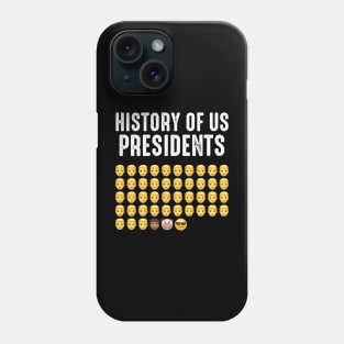 History Of Us Presidents Phone Case