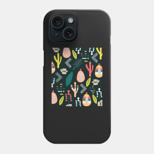 Abstract modern desert pattern Phone Case