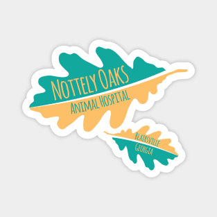 NOAH Oak Leaf Logo Magnet