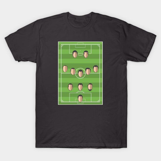 Football Formation 3-5-2 - Football - T-Shirt