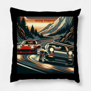 Touge Dog fight Pillow