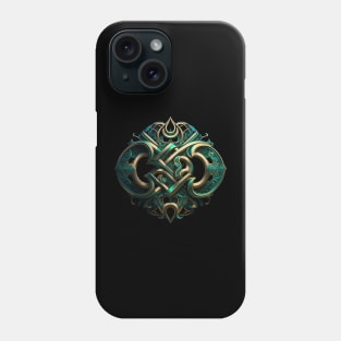 One lucky charm in three leaf clovers Phone Case