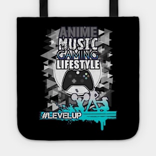 Anime Gamer Quote Design Tote