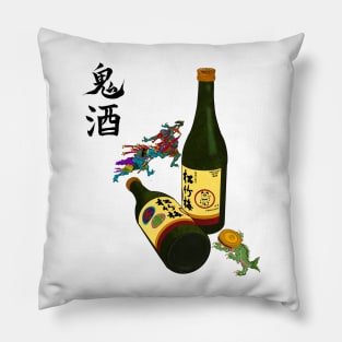 Drink Demon Sake Pillow