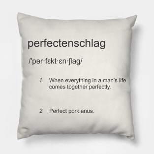 Perfectenschlag Pillow