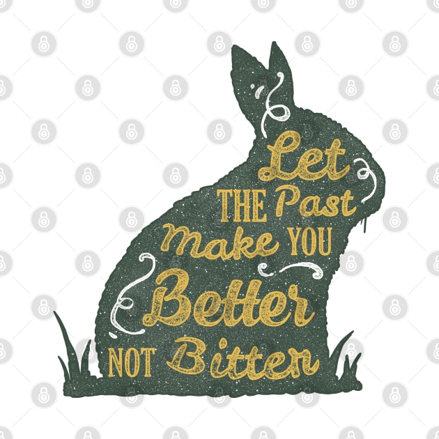 Motivation Quotes-let the past make you better not bitter by GreekTavern