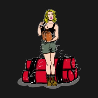 Dynamite Pin Up T-Shirt