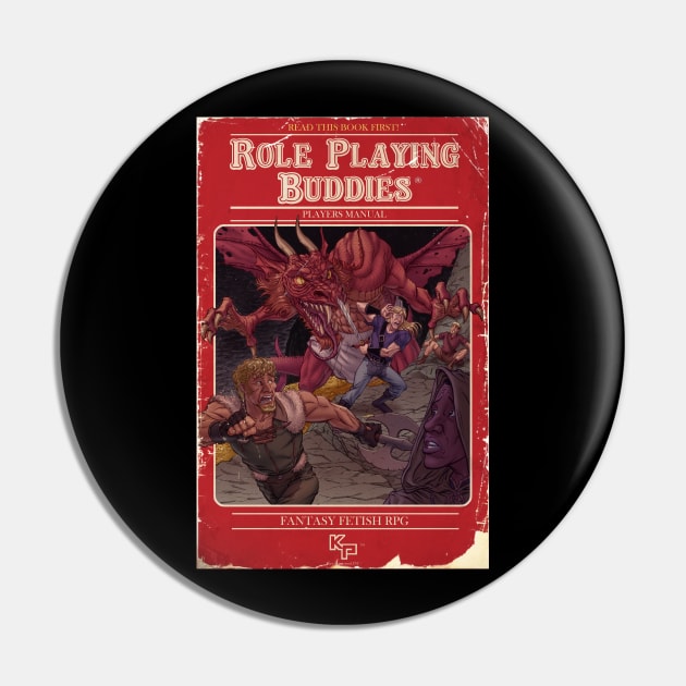 Roleplaying Buddies D&D Cover Pin by karisplayground