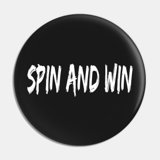 Spin and Win Cycling-Mountain Biking Workout Design Pin