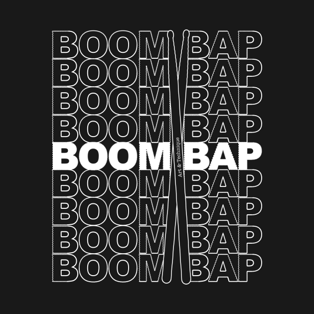 Boom Bap (White Print) by Art & Technique