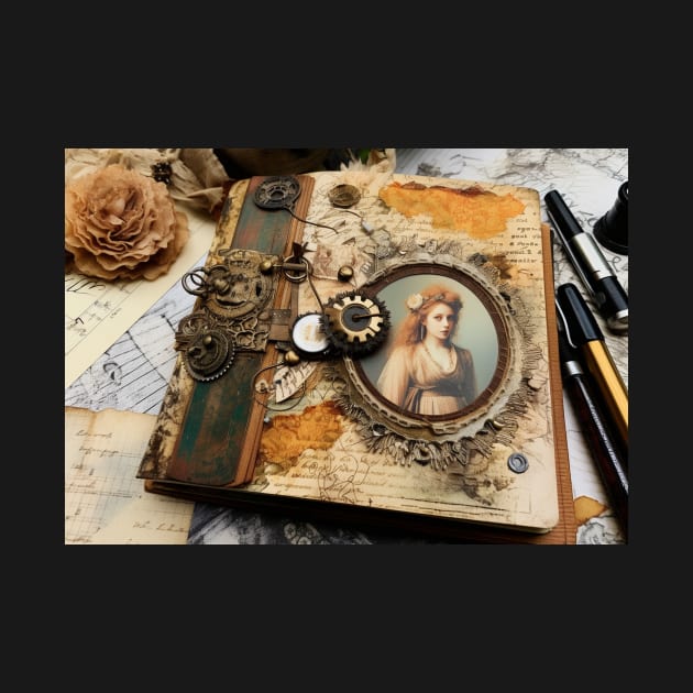 Steam Punk Journal Art by born30