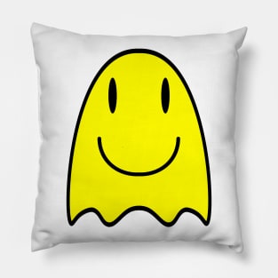 Rave Ghost for Halloween Raves, Clubbing and Parties Pillow