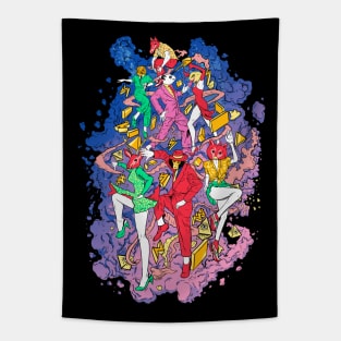 Party Animals Tapestry