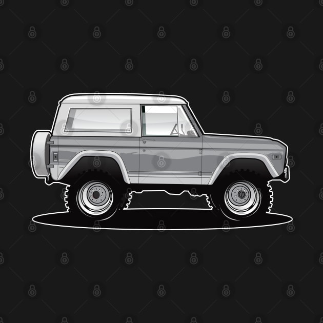 Vintage 1977 Bronco BW by RBDesigns