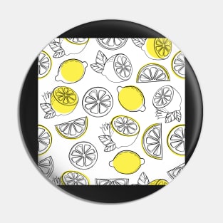 Sour Lemons Pin