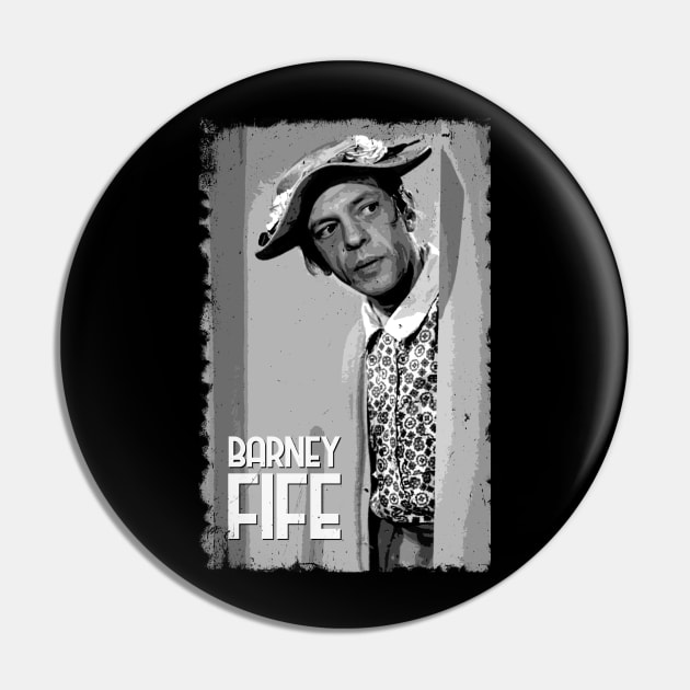 Don't Pass Up The Opportunity For Laughter Barney Fife Quote T-Shirt Pin by Zombie Girlshop