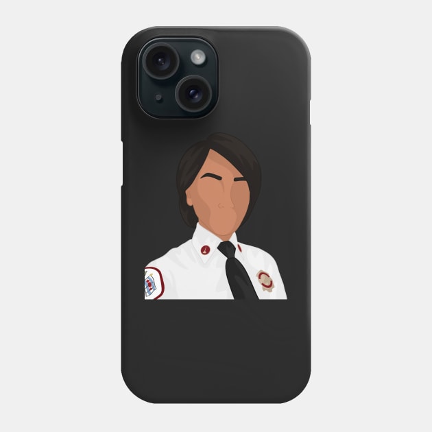 Lt. Wendy Seager | Chicago Fire Phone Case by icantdrawfaces