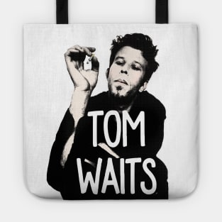 Tom Waits / Retro Styled Fanart Design Tote