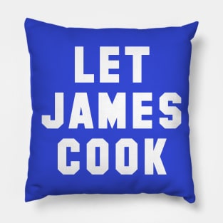 Let James Cook Pillow