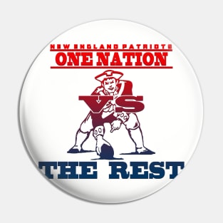 One Nation Vs The Rest Pin