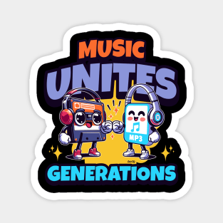 Music Unites Generations Magnet