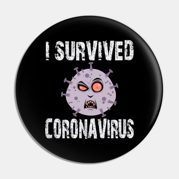 I survived corona virus funny covid 19 design Pin by AbirAbd