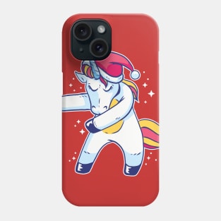 Christmas Unicorn Dab! Phone Case