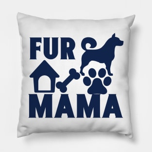 Fur Mama Love Tee - Wear Your Heart on Your Sleeve Pillow