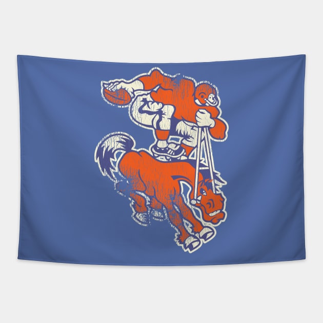 Vintage Denver Mascot Tapestry by darklordpug