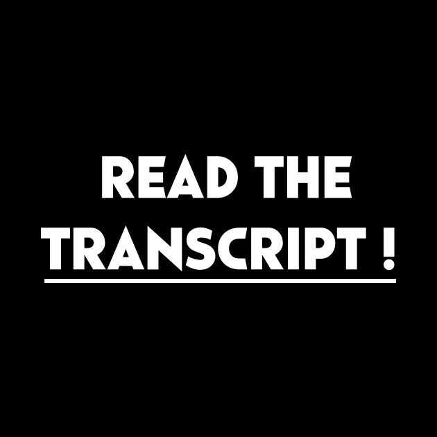 Read the transcript by Flipodesigner