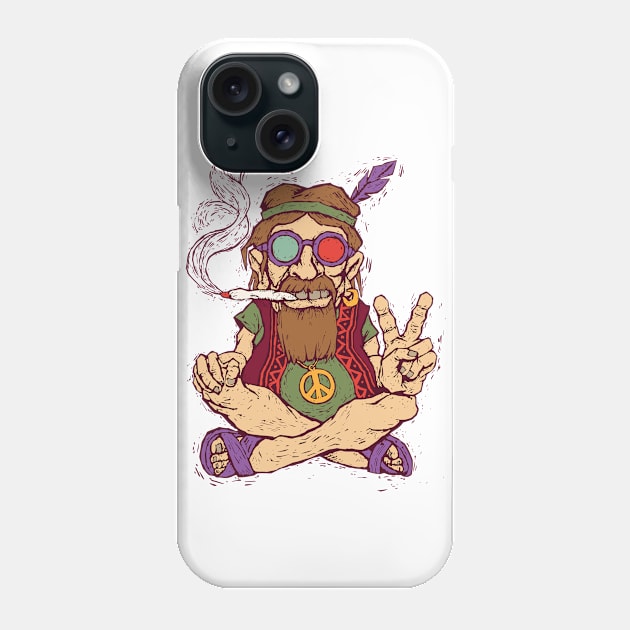 Hippy Phone Case by viSionDesign