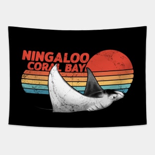 Ningaloo Coral Bay Manta Ray Tapestry