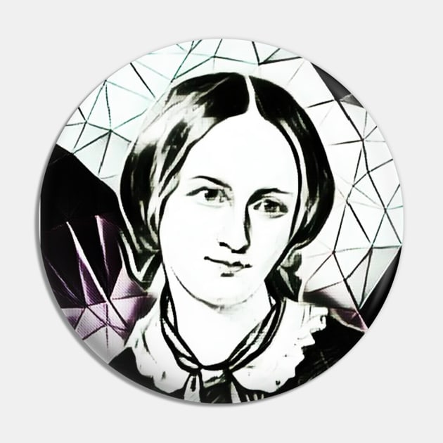 Emily Bronte Black and white Portrait | Emily Bronte Artwork 5 Pin by JustLit