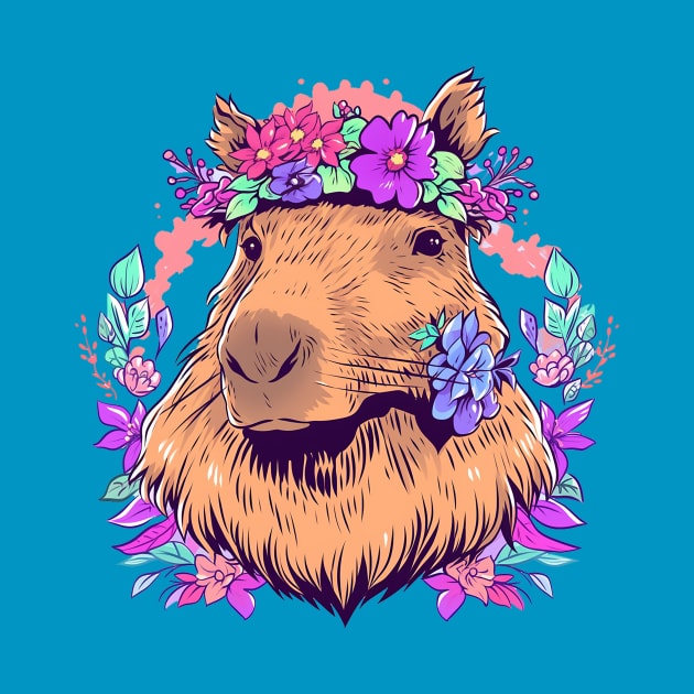 capybara by piratesnow