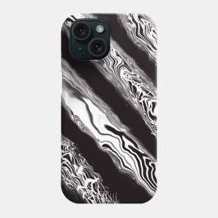 Zebra pattern love Phone Case