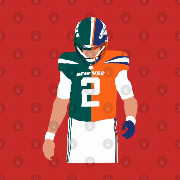 Zach wilson trade - New york jets & denver broncos by Qrstore