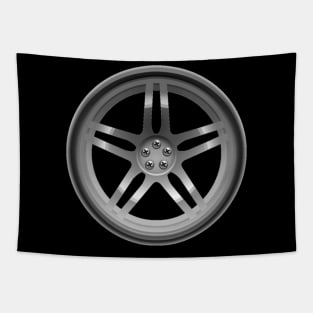 Car Alloy Wheel Tapestry