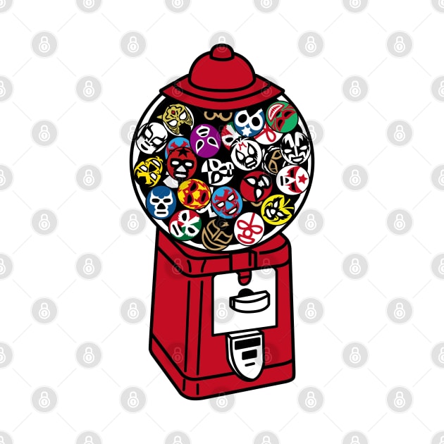 GUMBALL MACHINE LUCHA by RK58