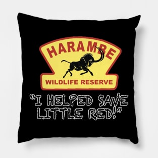 I Helped Save Little Red Pillow