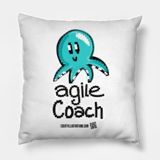 Agile Coach Pixel Art 1 Pillow