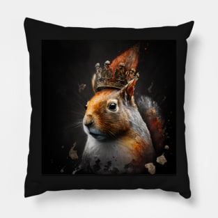 The Squirrel King Pillow