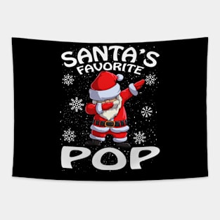 Santas Favorite Pop Christmas Tapestry