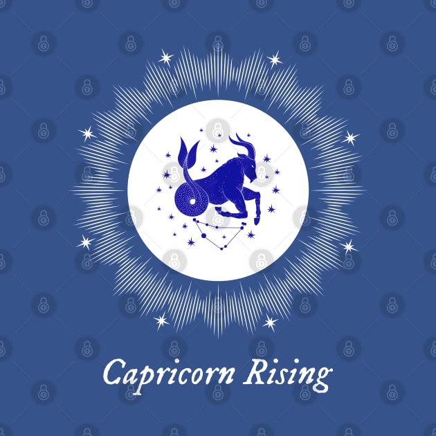 Capricorn Rising Astrology Chart Zodiac Sign Ascendant by Witchy Ways