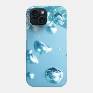 Bubbles in Ocean Phone Case