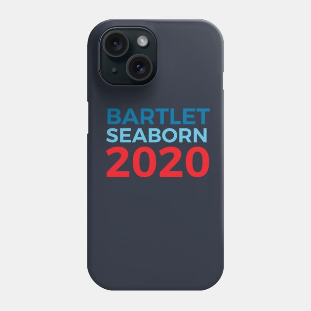 Bartlet Seaborn 2020 West Wing Election Jed Bartlet Sam Seaborn Phone Case by nerdydesigns