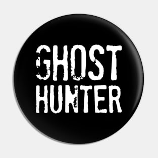 Ghost Hunter - Paranormal Investigator Spirit Hunting Retro Halloween Gift Idea Pin