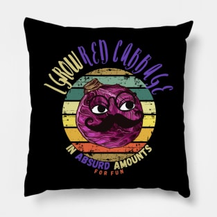 I Grow Red Cabbage In Absurd Amounts For Fun. Pillow