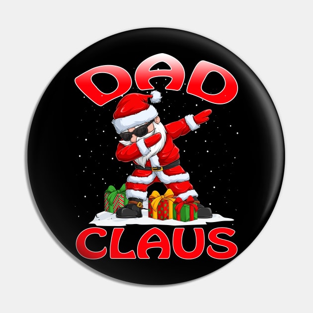 Dad Santa Claus Christmas Matching Costume Pin by intelus