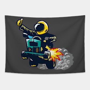 Gokart Race Tapestry